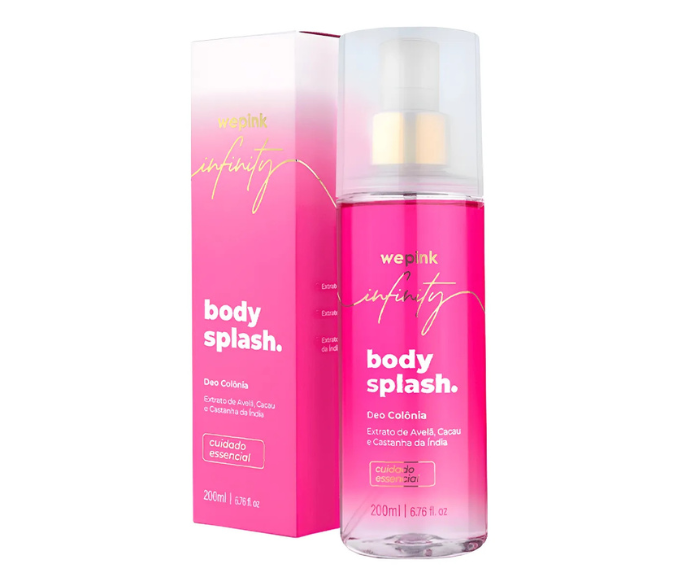 Body Splash Infinity Colônia 200ml - Wepink Virginia Fonseca