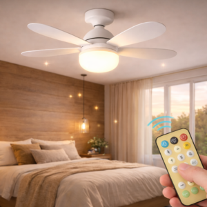 Lâmpada Ventilador ou Ventilador de Teto? Descubra a Solução 2 em 1 Que Virou Febre na Decoração