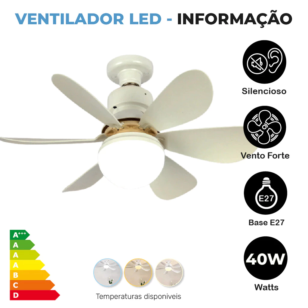 Lampada Ventilador Vale a Pena A Alternativa Pratica ao Ventilador de Teto 40w
